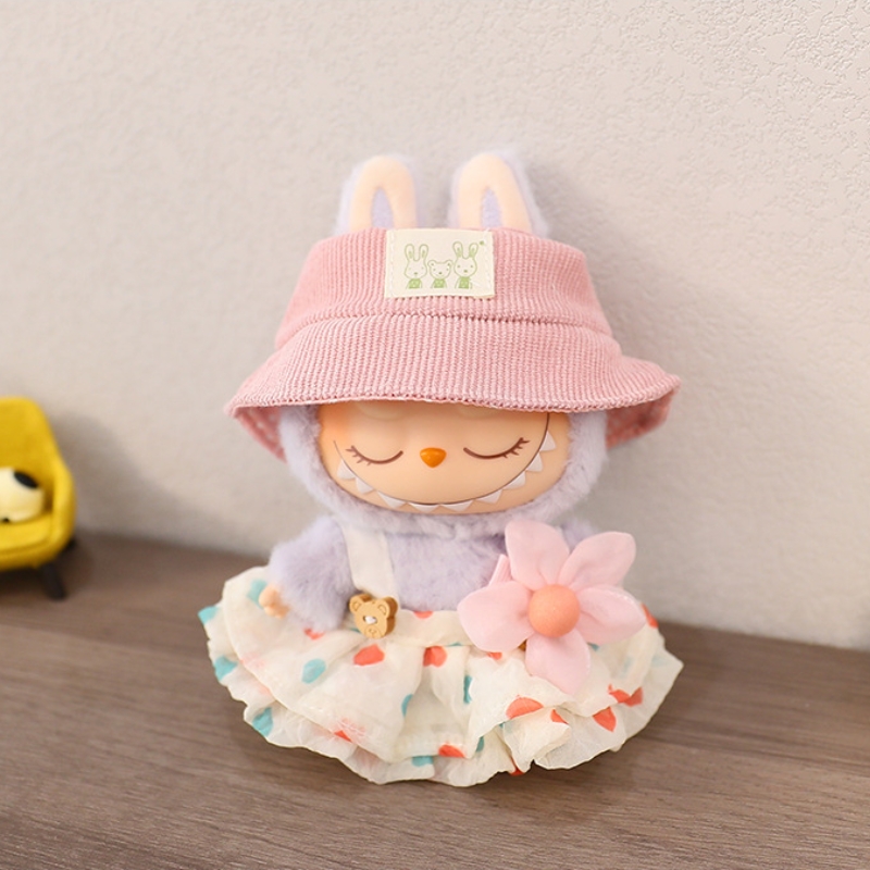 Labubu Floral Skirt Outfit