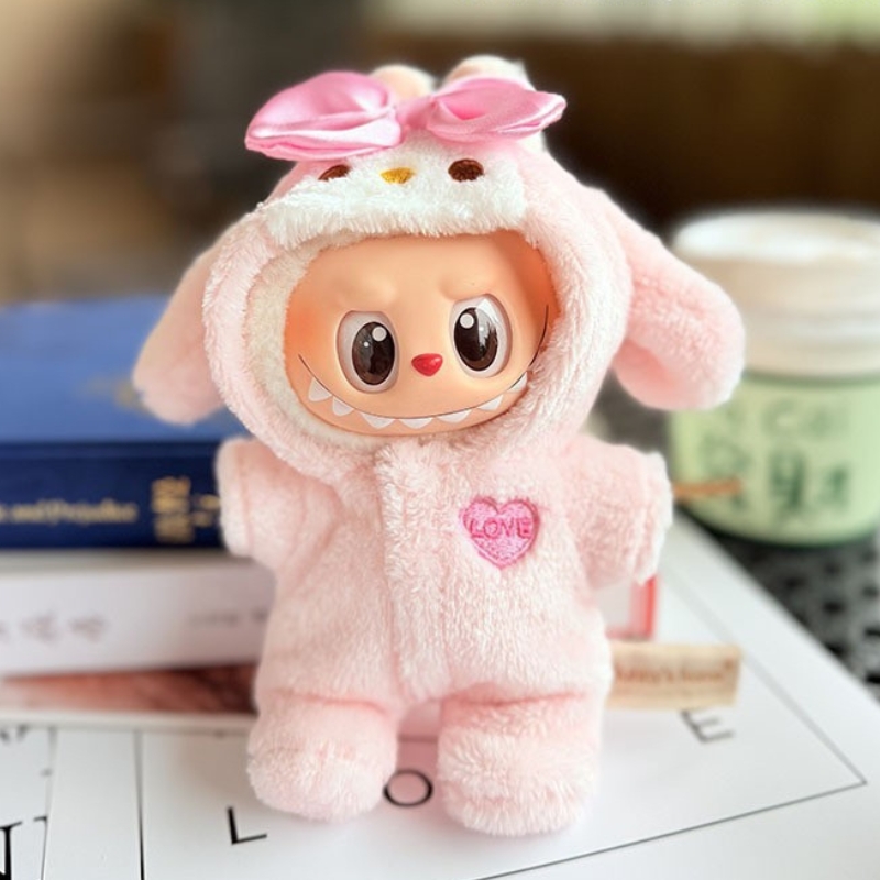 Labubu Pink Onesie Outfit